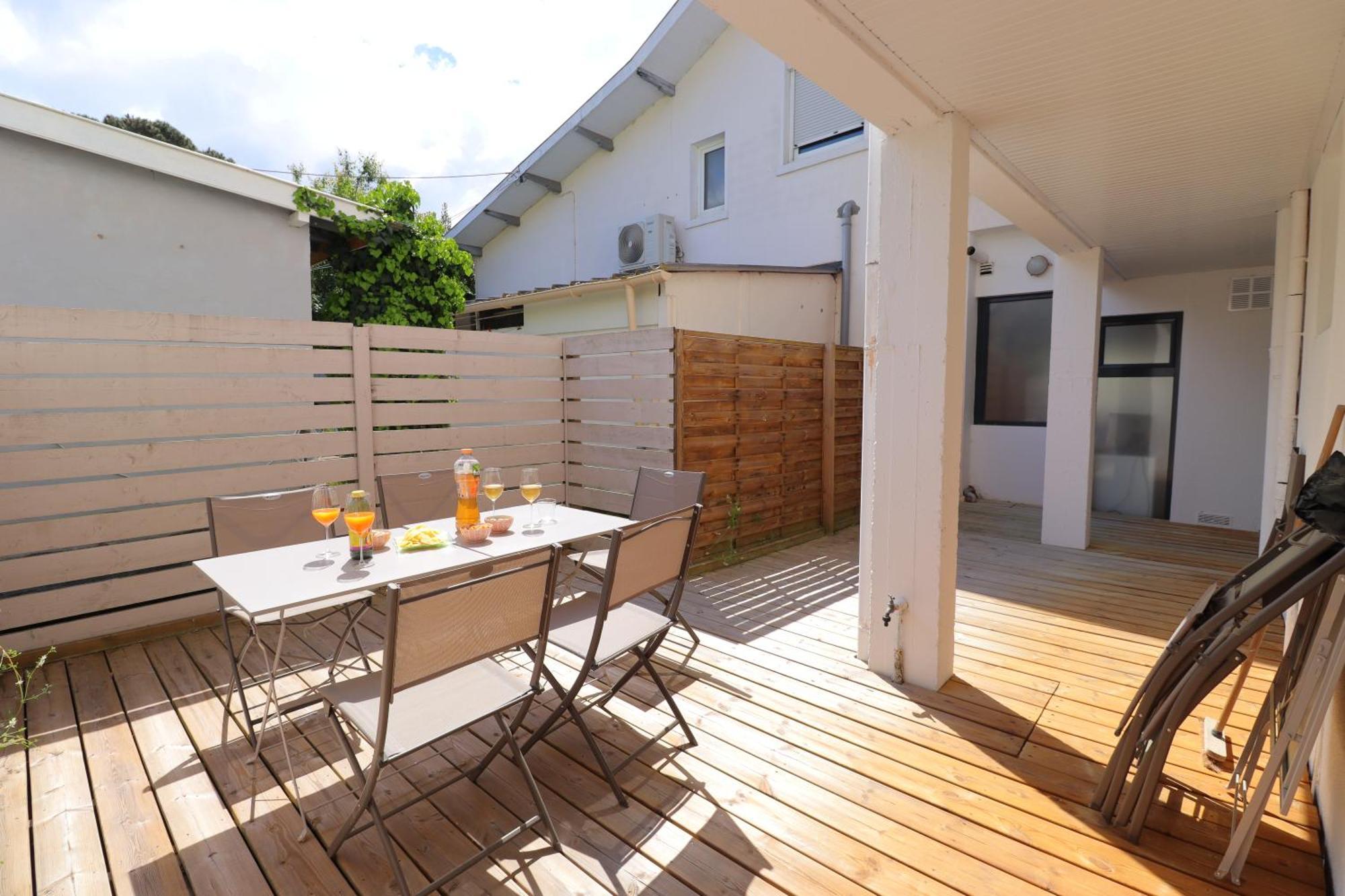 Le Spazioso - T3 Arcachon Avec Terrasse Privative Exterior photo