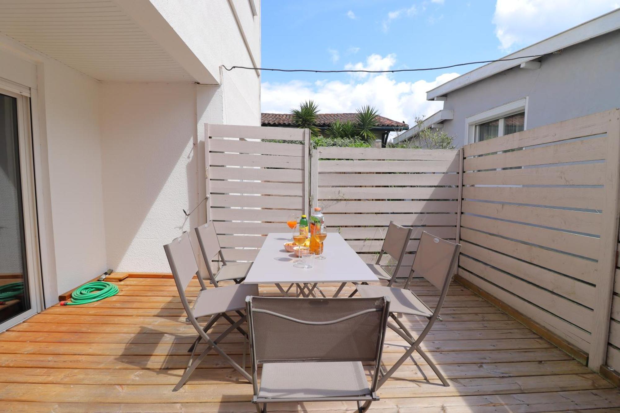 Le Spazioso - T3 Arcachon Avec Terrasse Privative Exterior photo